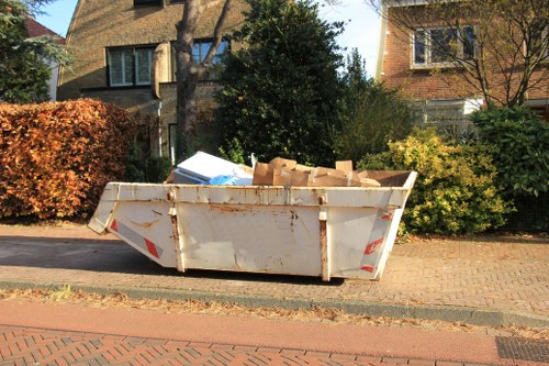 Chiswick recycling center handling furniture